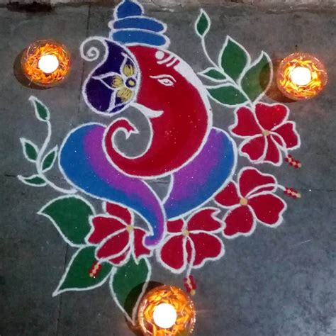 Simple And Easy Rangoli Designs For Diwali Diwali Wishes | The Best ...