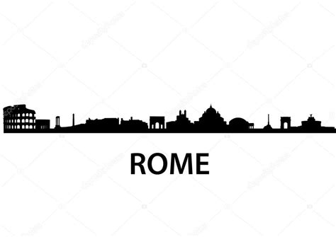 Skyline Rome — Stock Vector © unkreatives #5272777