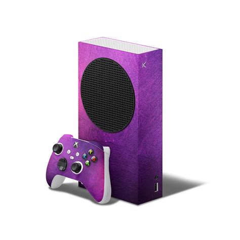 Xbox Series S Skin - Pink purple paint - Culture of Gaming