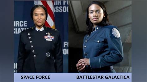 Some sci-fi fans have a lot to say about Space Force's new dress uniforms