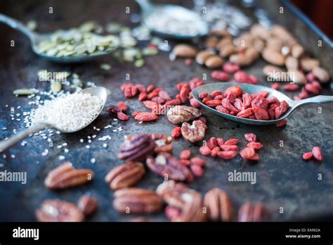 Nuts and seeds Stock Photo - Alamy