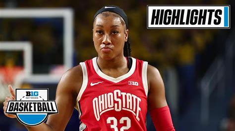 Ohio State at Michigan | Highlights | Big Ten Women's Basketball | Feb. 20, 2023 - Win Big Sports