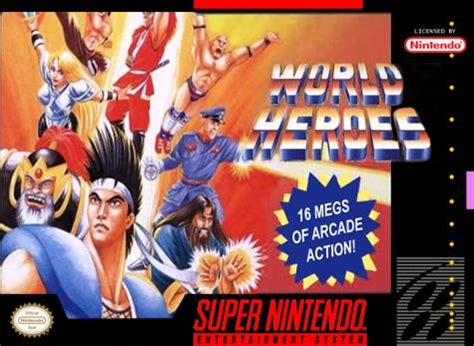 World Heroes SNES Super Nintendo