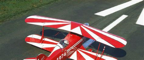 Aviat Pitts Special S2S Cockpit Livery - White Orange Analogs (3) - Flight Simulator Addon / Mod