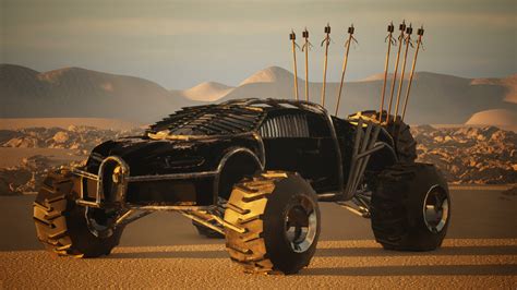 ArtStation - "Mad Car"