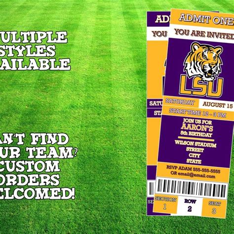 Lsu - Etsy