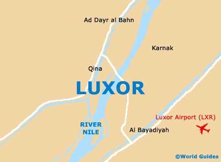 Luxor Maps and Orientation: Luxor, Egypt