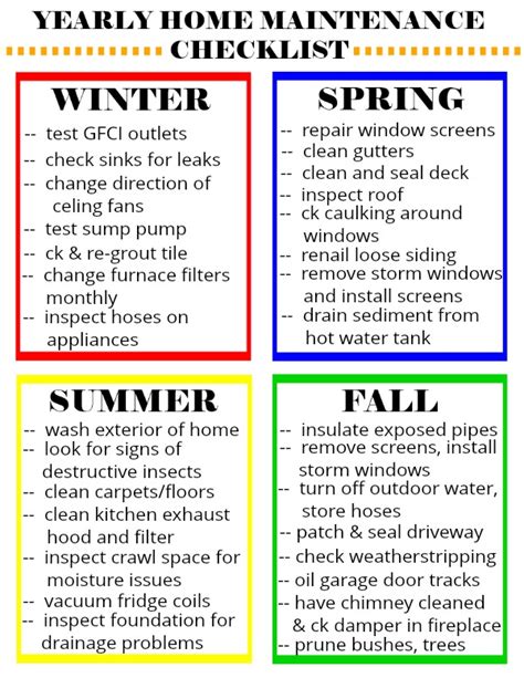 Fall Exterior Home Maintenance Checklist - home luxury dream