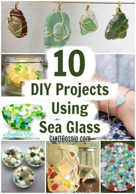 10 DIY Projects Using Sea Glass – Home and Garden