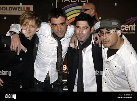 The Band Marquess poses at the Radio Regenbogen Awards in Karlsruhe ...