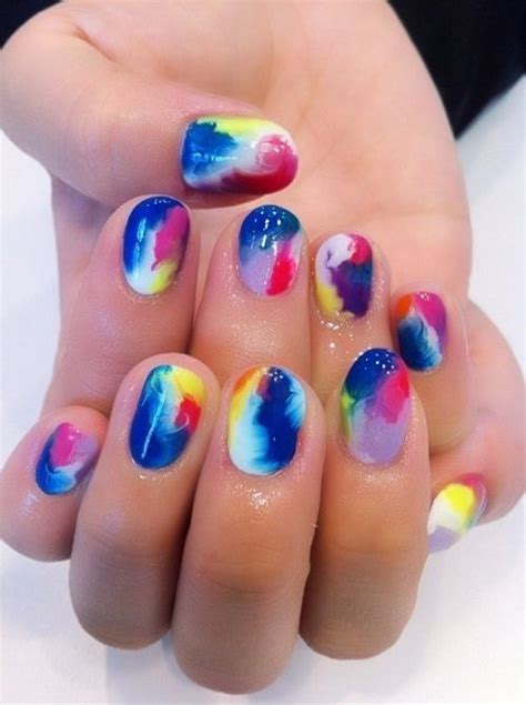 25 Cool Colorful Nail Art Ideas