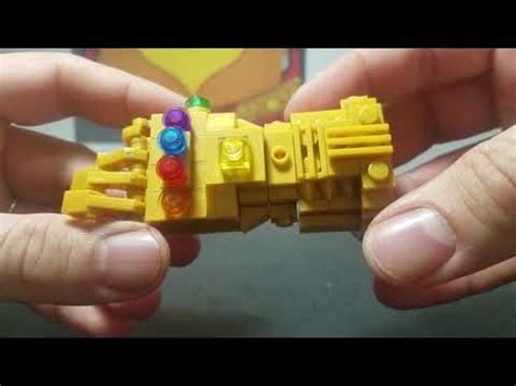 Lego INFINITY STONE GAUNTLET Marvel Minifigure Review | SG MiniFigures