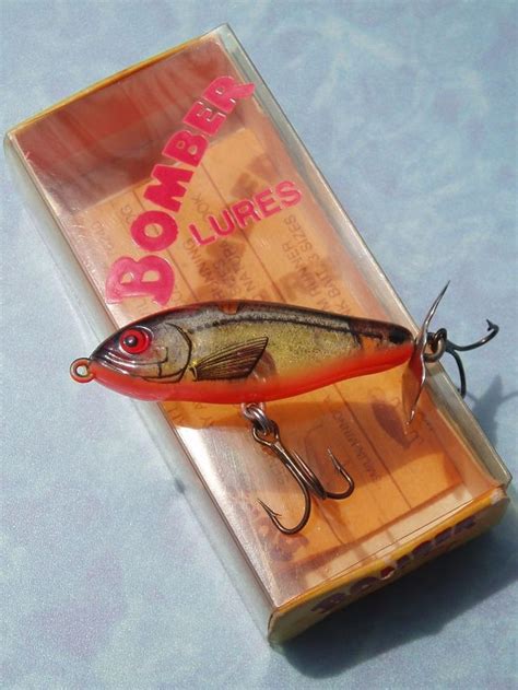 Small Bomber Rip Shad Fishing Lure Vintage with box paper Topwater Collectible #Bomber | Fishing ...