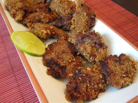 Crispy just like the traditional Southern flour coated version - Oven-fried chicken livers ...