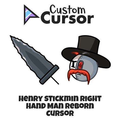 Henry Stickmin Right Hand Man Reborn cursor – Custom Cursor