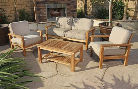 6 DIFFERENT TYPES OF TEAK WOOD PATIO FURNITURE 1. Loungers - People ...