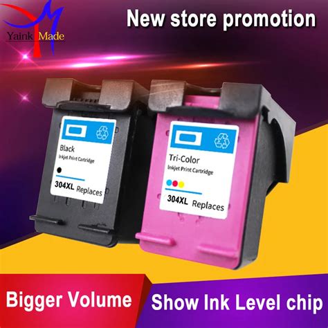 Black&Tri colors Remanufactured Inkjet for HP 304 304XL Ink Cartridge ...