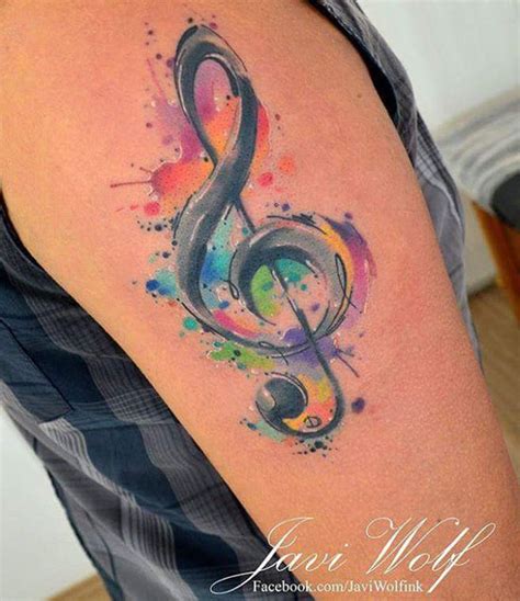 Treble Clef Tattoo | Best Tattoo Ideas Gallery