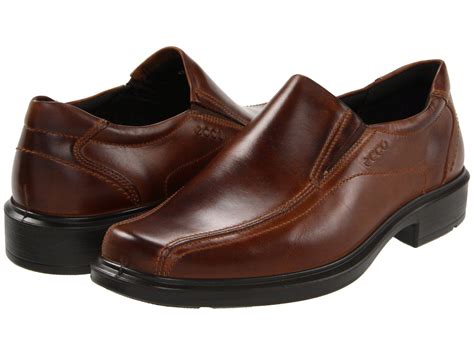 Lyst - Ecco Helsinki Slip On (black Santiago Full-grain Leather) Men's ...