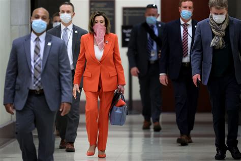 Nancy Pelosi Masters the Art of the Color-Coordinated Face Mask | Vogue