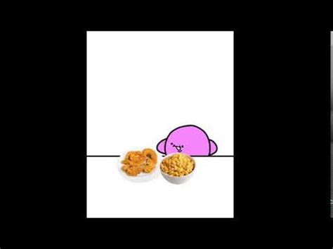 kirby enjoys macaroni with the chicken strips (earrape) | Macaroni With the Chicken Strips ...