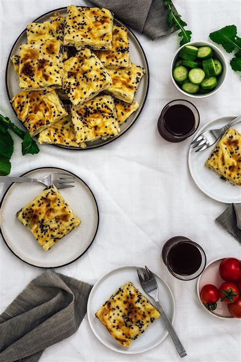 Turkish Borek with Spinach and Feta Cheese | Recipe | Turkish borek ...