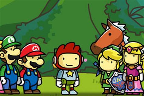 Nintendo characters won't be in Scribblenauts Unlimited 3DS due to 'timing' - Polygon