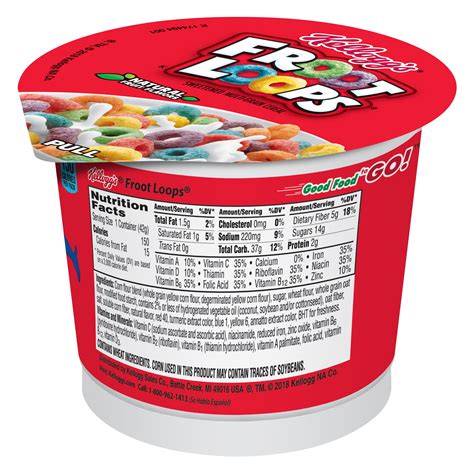 30 Nutrition Label Fruit Loops - Labels Database 2020