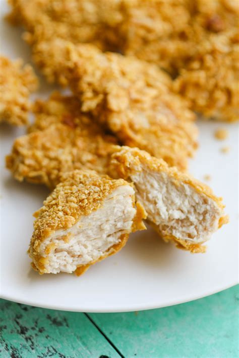 Crunchy Oven Baked Chicken Nuggets with Honey Mustard Sauce