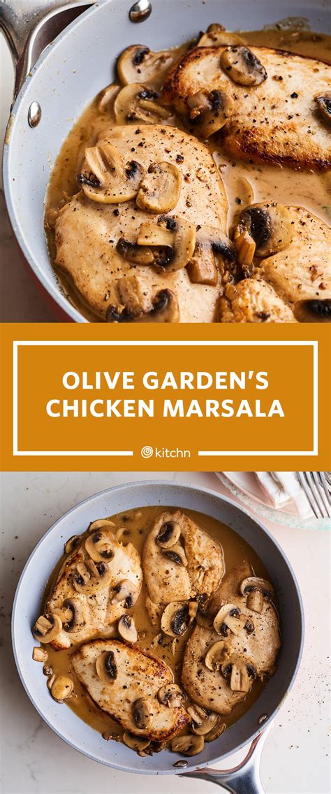 I Tried Olive Garden's Chicken Marsala Recipe | Kitchn