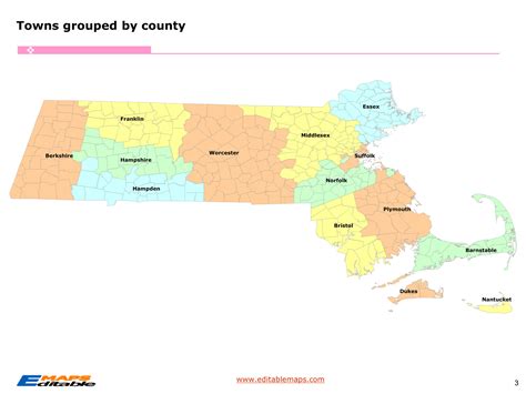 Editable Map Of Massachusetts Towns - Brandy Tabbitha