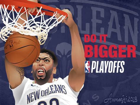 Anthony Davis Dunk by A N N A R K I on Dribbble