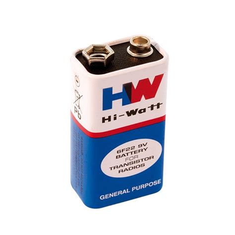 HW 9 Volt Battery