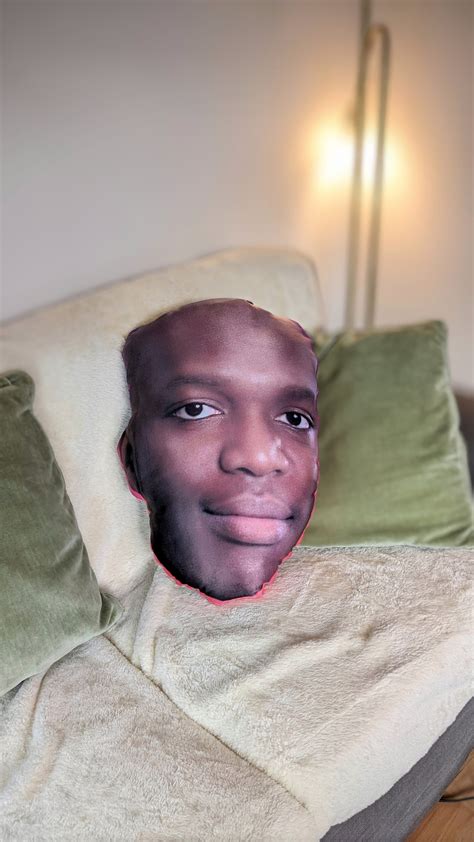 KSI Merch Cushion KSI Prime Bald KSI Meme Giant Head - Etsy