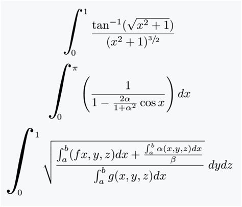 Integral Symbol