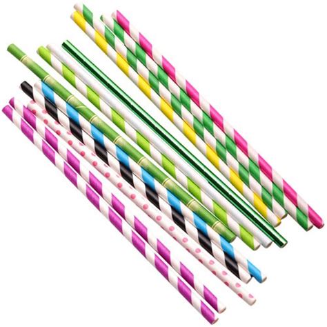 Bulk Biodegradable Paper Drinking Straws