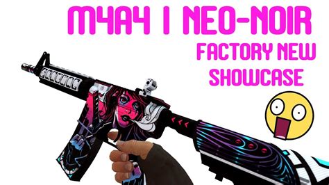 CS:GO / M4A4 | Neo-Noir | Factory New Skin Showcase / 1440p60 - YouTube