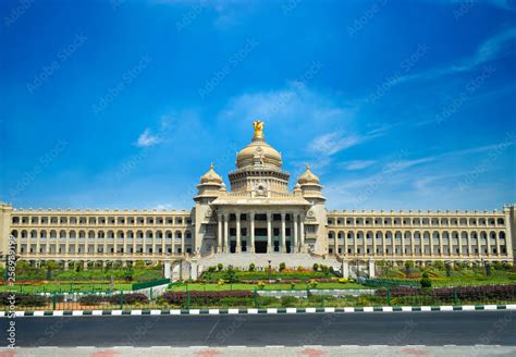 vidhana soudha bangalore Stock Photo | Adobe Stock