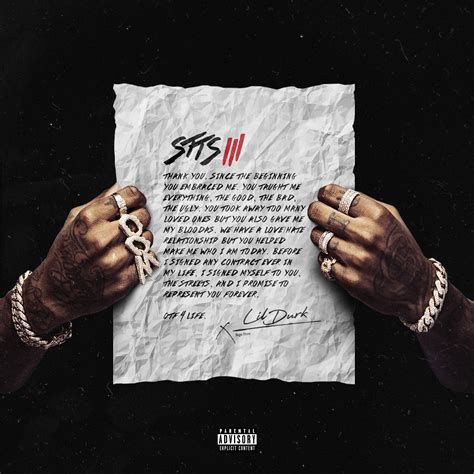 Release “Signed to the Streets 3” by Lil Durk - Cover Art - MusicBrainz