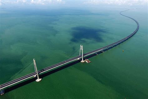 World’s longest sea bridge opens between Hong Kong and mainland China | New Scientist