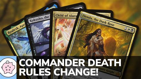 Official Commander Death Trigger Rules Change | EDH | Announcement ...