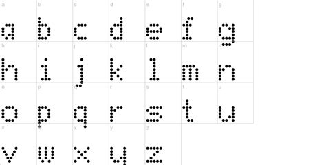 DotMatrix Font | UrbanFonts.com