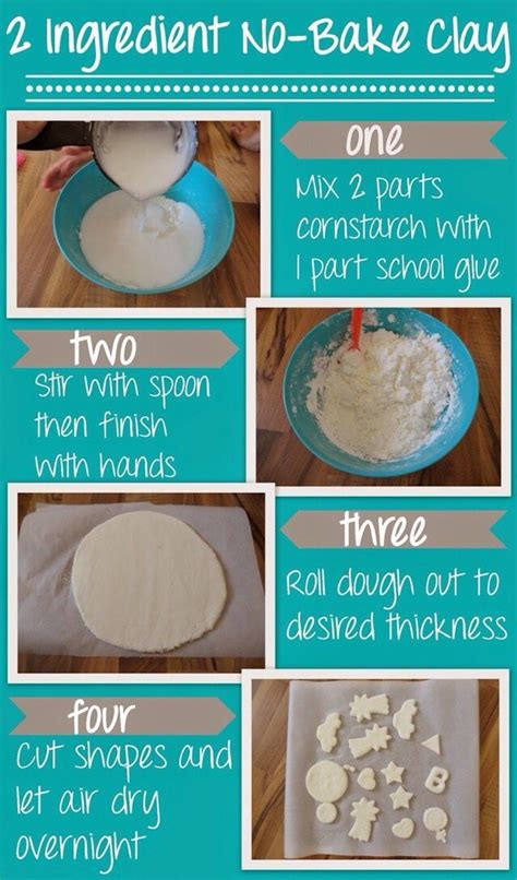 Great Recipe For Air Drying Clay. #Home #Garden #Musely #Tip | Homemade ...