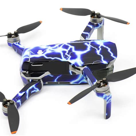 Wrap Skin Decal Stickers - Lightning - DJI Mini SE - Drone Accessories ...