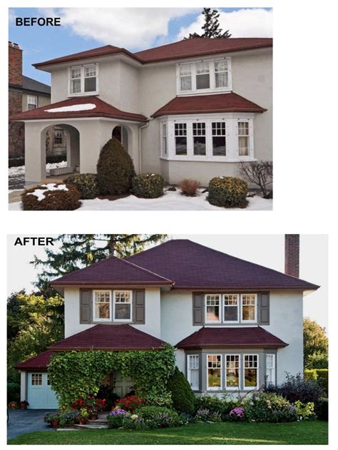 Painting Stucco House Before And After – Warehouse of Ideas