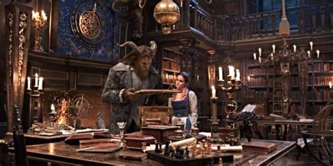 Beauty And The Beast Library Scene Before the library scene belle and ...