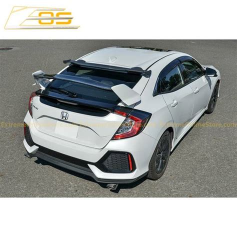 Extreme Online Store 2016-2020 Honda Civic Hatchback Type R Conversion Rear Spoiler & Spoon Roof ...