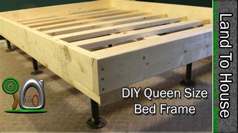 Wooden Bed Frames Queen Diy - Hanaposy