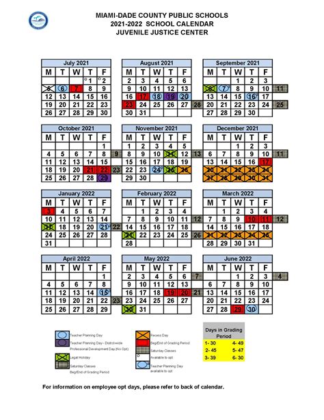 2022 2023 Miami Dade Elementary Calendar - Premieres Calendar 2022