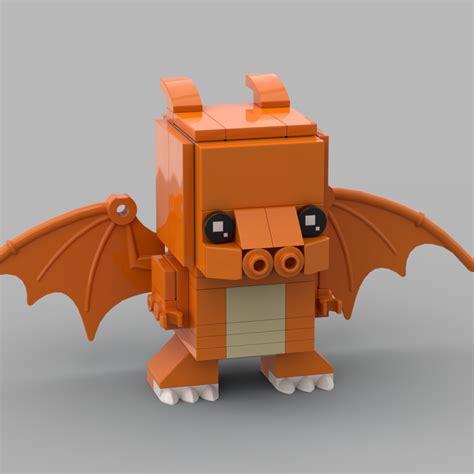 LEGO MOC Charizard (Pokémon) by herpuderpules | Rebrickable - Build ...